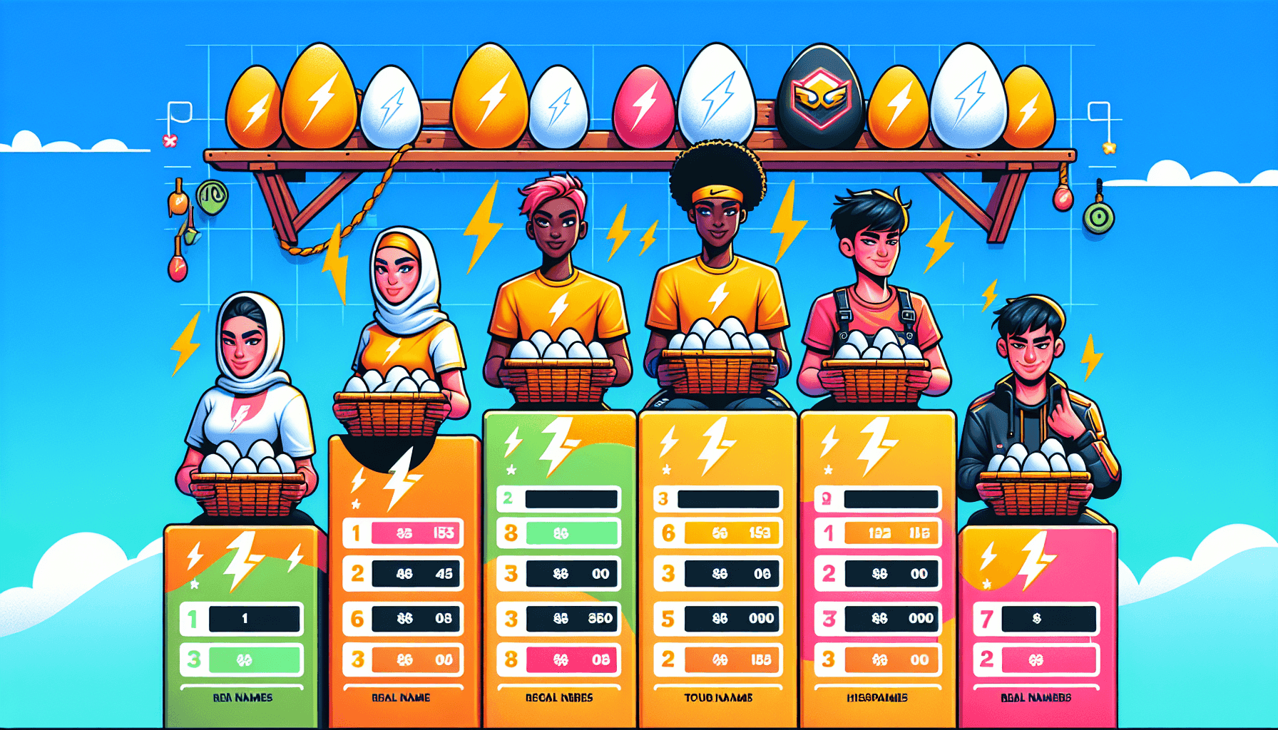 Egg Delivery leaderboard